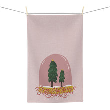 Load image into Gallery viewer, Snow Globe Kitchen Tea Towel