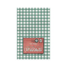 Load image into Gallery viewer, Christmas Letter Kitchen Tea Towel