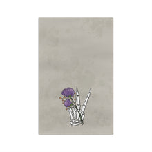 Load image into Gallery viewer, Skeleton Peace Kitchen Tea Towel