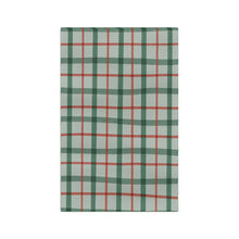 Load image into Gallery viewer, Xmas Plaid Kitchen Tea Towel