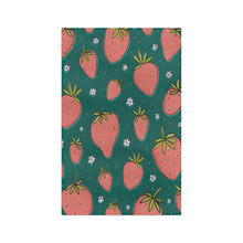 Load image into Gallery viewer, Strawberry Kitchen Tea Towel
