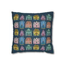 Load image into Gallery viewer, Christmas Village Two-Sided Pillow Cover
