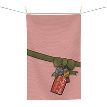 Load image into Gallery viewer, Happy Holidays Kitchen Tea Towel