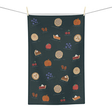 Load image into Gallery viewer, Thanksgiving Pie Kitchen Tea Towel