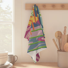 Load image into Gallery viewer, Bold Sea Kitchen Tea Towel