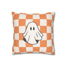 Load image into Gallery viewer, Two-Sided Halloween Checker Pillowcase