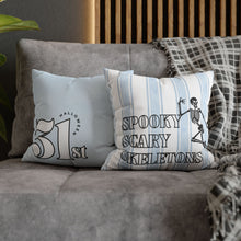 Load image into Gallery viewer, Spooky Scary Skeletons Two-Sided Pillowcase