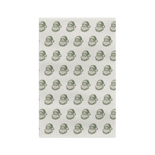 Load image into Gallery viewer, Classic Green Santa Kitchen Tea Towel
