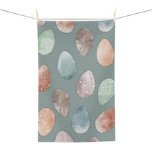 Load image into Gallery viewer, Easter Egg Kitchen Tea Towel
