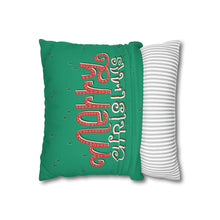 Load image into Gallery viewer, Merry Christmas Double Sided Pillow Cover
