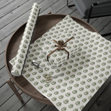 Load image into Gallery viewer, Green Santa Wrapping Paper
