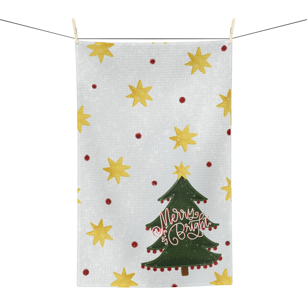 Merry & Bright Kitchen Tea Towel