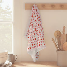 Load image into Gallery viewer, Hearts Kitchen Tea Towel

