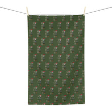 Load image into Gallery viewer, Santa, Bell and Rudy Kitchen Tea Towel

