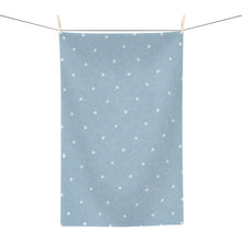 Load image into Gallery viewer, Blue Daisy Kitchen Tea Towel
