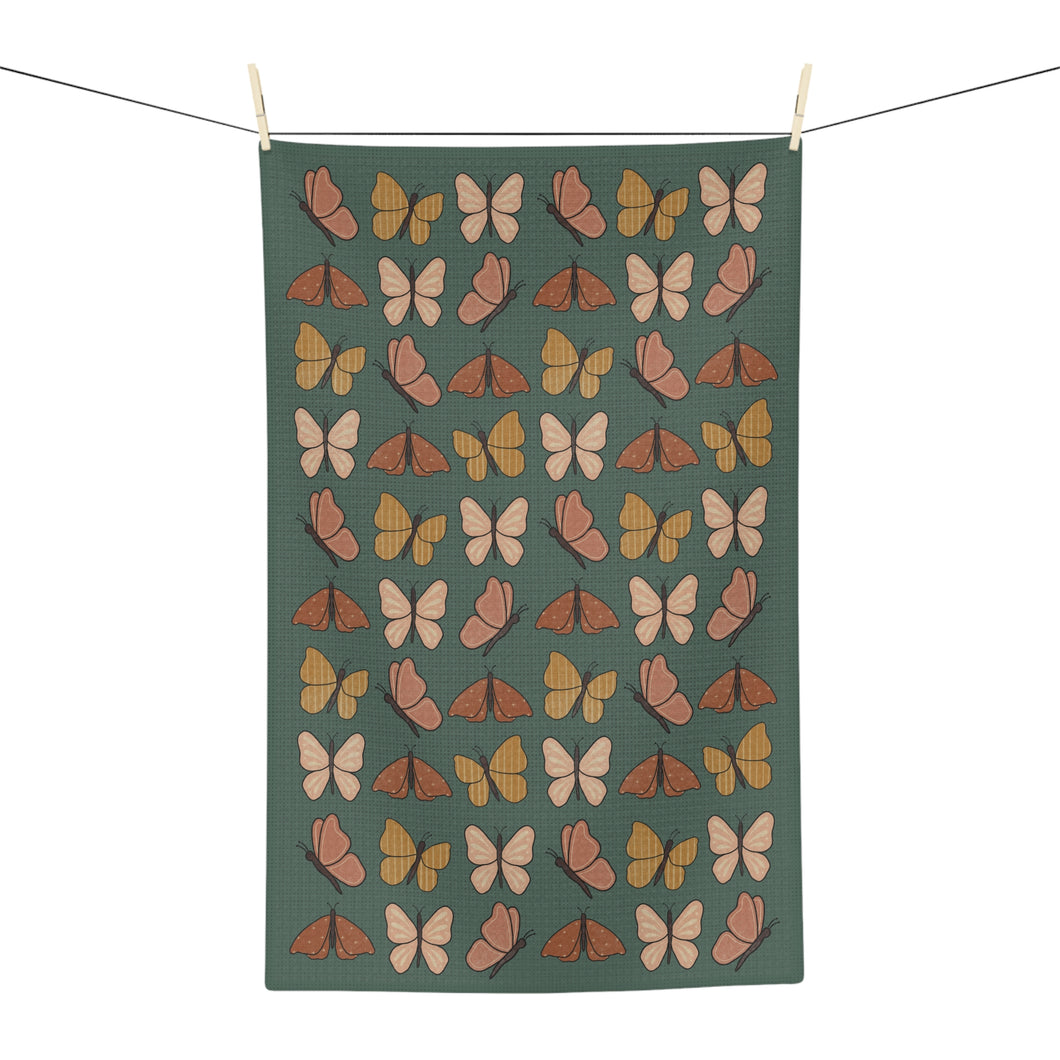 Butterfly Microfiber Tea Towel
