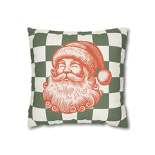 Load image into Gallery viewer, Christmas Checker Two-Sided Pillowcase

