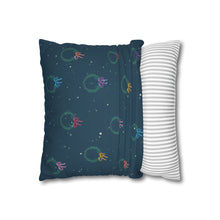 Load image into Gallery viewer, Christmas Village Two-Sided Pillow Cover
