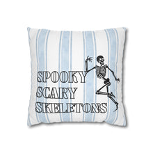 Load image into Gallery viewer, Spooky Scary Skeletons Two-Sided Pillowcase
