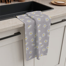 Load image into Gallery viewer, Daisy Microfiber Tea Towel
