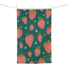 Load image into Gallery viewer, Strawberry Kitchen Tea Towel
