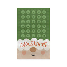 Load image into Gallery viewer, Holly Jolly Elf Kitchen Tea Towel
