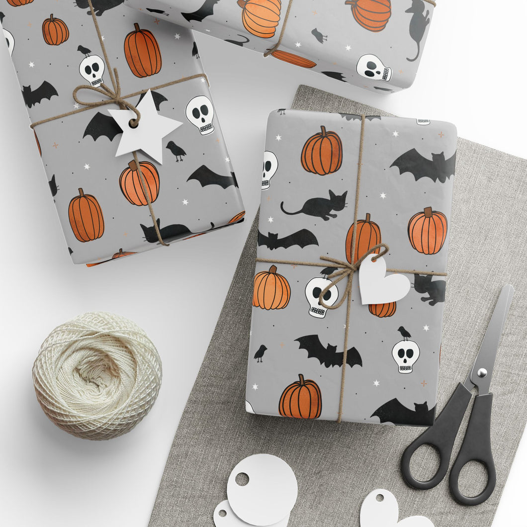 Spooky Classic Halloween Wrapping Papers