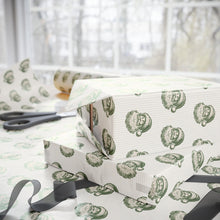Load image into Gallery viewer, Green Santa Wrapping Paper
