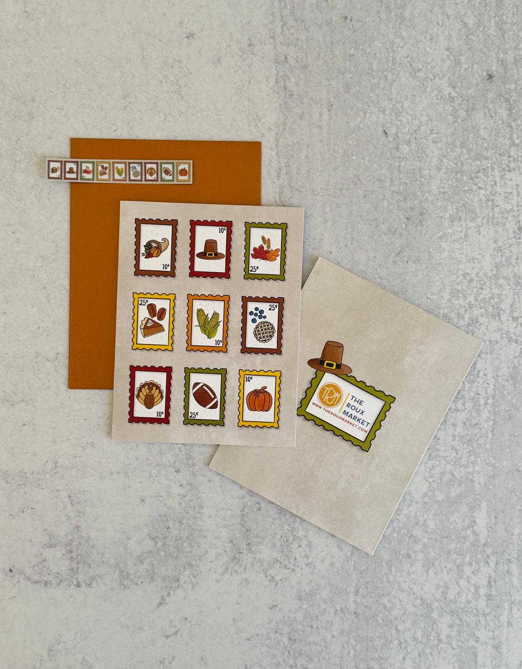 thanksgiving stamps