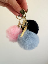 Load image into Gallery viewer, keychain pom poms
