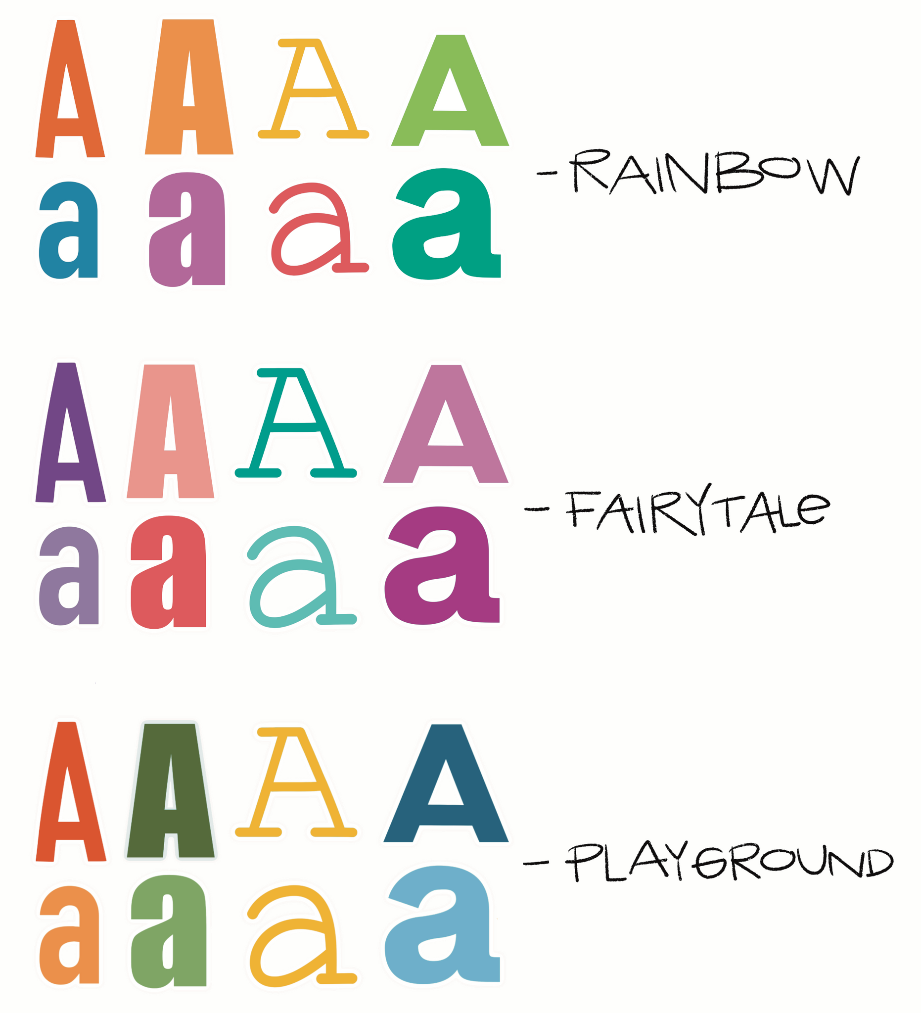PS Sheet Musical Alphabet Stickers Rainbow – The Practice Shoppe